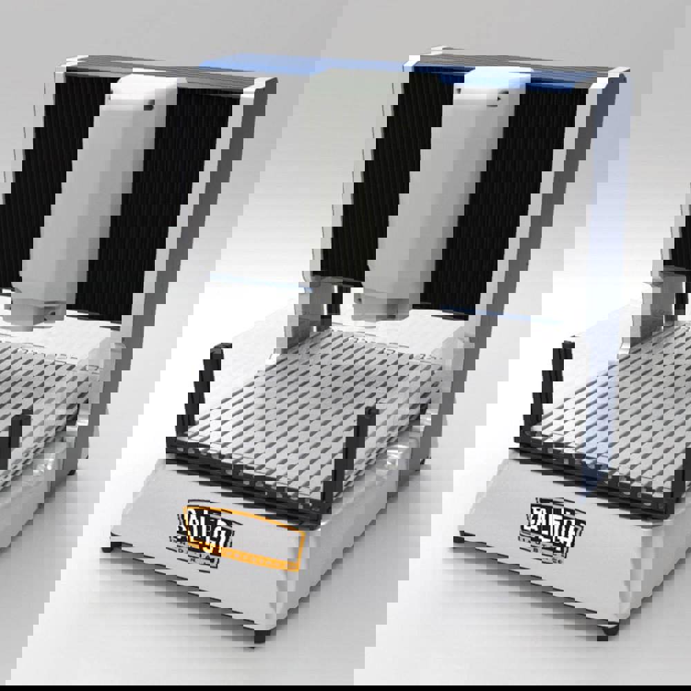 Etchers & Engravers; Voltage: 110 ; Blows Per Minute: 98 ; Includes: Power Cord; USB 2.0 Cable; Controller; Allen Key 2.5 mm; Spare Socket Screw; Silicone Mat; Tungsten Carbide Tool; (2) Big and Small Clamp Set; Support Board