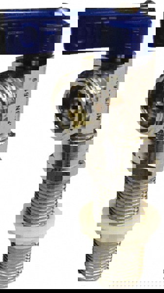 MIP and CxC 1/2 Inlet, 125 Max psi, Chrome Plated, Brass 1/4 Turn Ball Valve Design