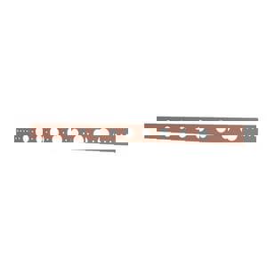 26 COP PLTD BRKT 3/4 & 1 HOLES