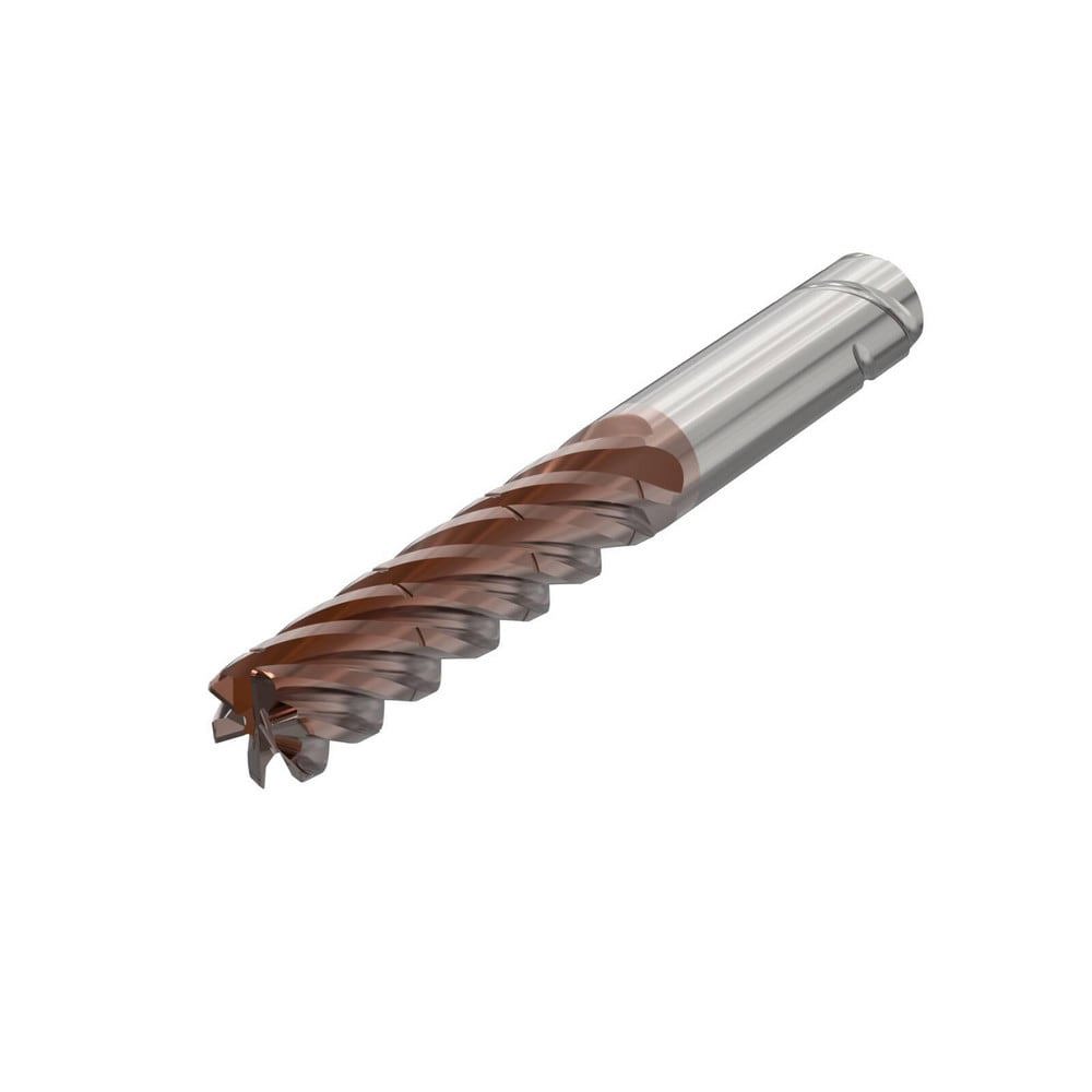 Corner Radius & Corner Chamfer End Mills; Mill Diameter (mm): 16.00 ; Number Of Flutes: 6 ; Length of Cut (mm): 65.0000 ; Single Or Double End: Single ; End Mill Material: Solid Carbide ; Chipbreaker: Yes