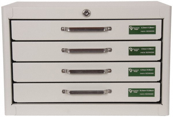 Class ZZ Plug Gage Set: 0.21 to 13.99 mm Range, 690 Pc