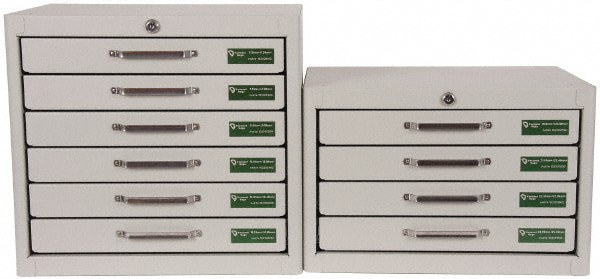 Class ZZ Plug Gage Set: 0.21 to 25.49 mm Range, 1265 Pc