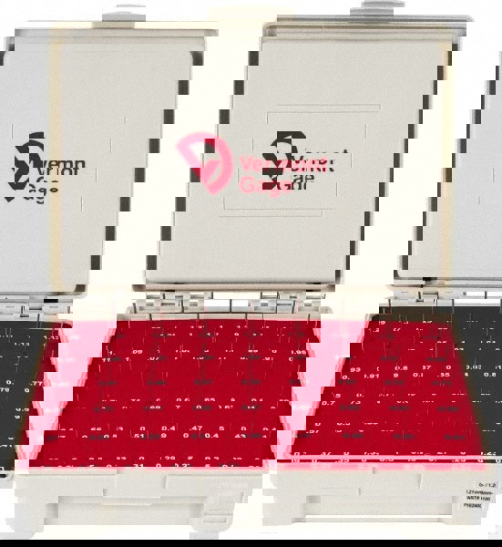Class ZZ Plug Gage Set: 0.21 to 1.29 mm Range, 55 Pc