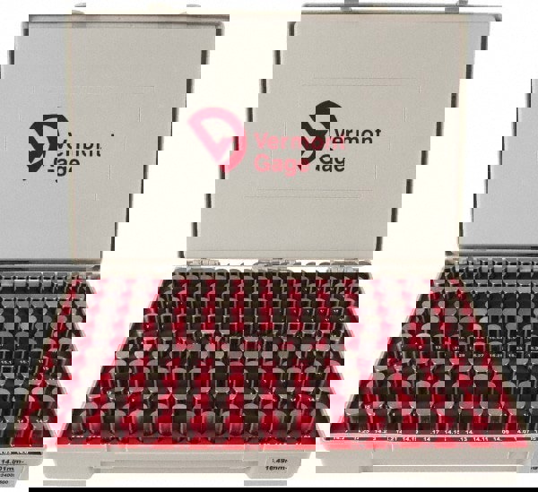 Class ZZ Plug Gage Set: 14.01 to 16.49 mm Range, 125 Pc