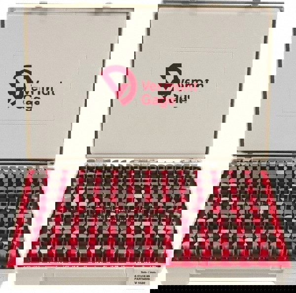 Class ZZ Plug Gage Set: 16.51 to 18.99 mm Range, 125 Pc