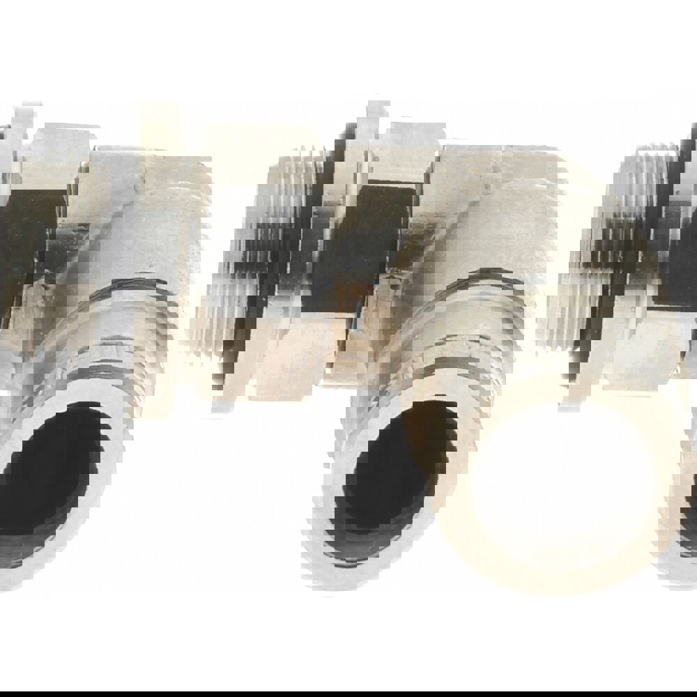 Push-To-Connect Tube to Male & Tube to Male BSPP Tube Fitting: 90 &deg; Swivel Elbow Adapter, 1/8