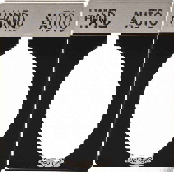 Square, Legend Plate - Auto-Off-Hand