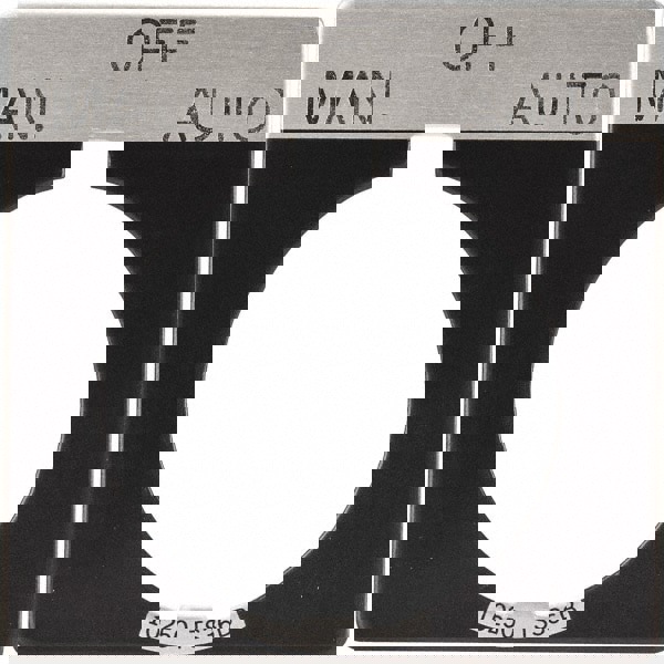 Square, Legend Plate - Manual-Off-Auto