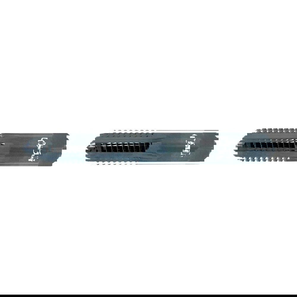 Straight Flute Tap: #10-32 UNF, 4 Flute, Taper Chamfer, 2B Class of Fit, High-Speed Steel, Oxide Finish