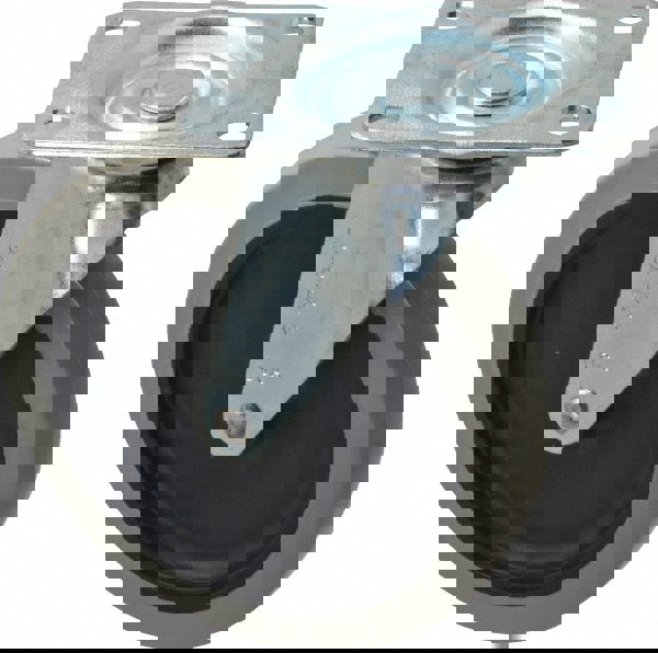 Swivel Top Plate Caster: Polyurethane, 5