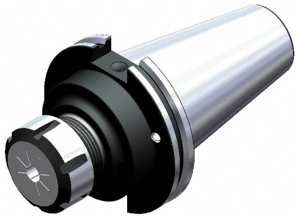 Collet Chuck: 3.05 to 25.4 mm Capacity, ER Collet, Taper Shank