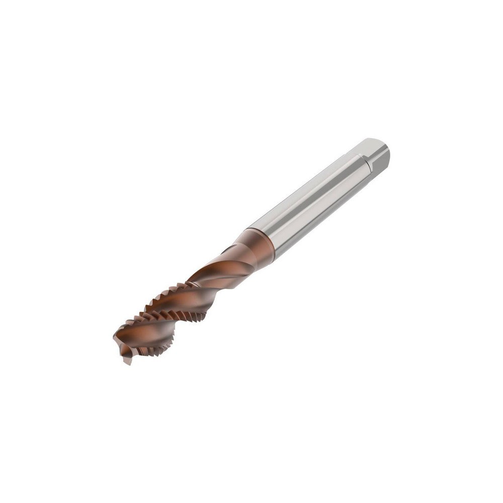 Spiral Flute Taps; Thread Size (mm): M8x1.25 ; Thread Standard: Metric ; Chamfer: 2-3 P ; Material: High-Speed Steel-E-PM ; Class Of Fit: 6HX ; Coating/Finish: TiAlSiN