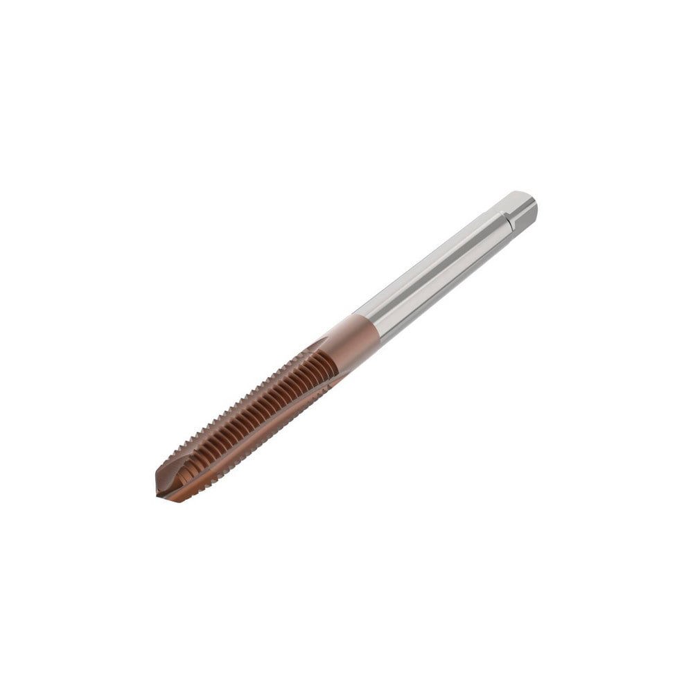 Spiral Point Taps; Thread Size (mm): M5x0.8 ; Thread Standard: Metric ; Chamfer: Plug ; Material: HSS; Powdered Metal ; Class Of Fit: 6HX ; Coating/Finish: TiALN