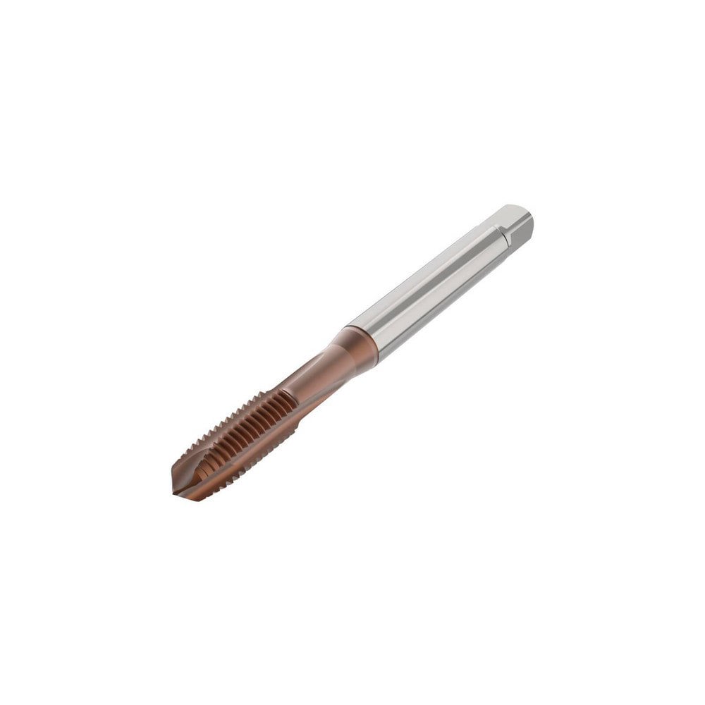 Spiral Point Taps; Thread Size (mm): M8x1.25 ; Thread Standard: Metric ; Chamfer: Plug ; Material: HSS; Powdered Metal ; Class Of Fit: 6HX ; Coating/Finish: TiALN
