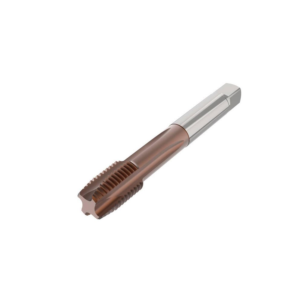 Spiral Point Taps; Thread Size (mm): M18x2.5 ; Thread Standard: Metric ; Chamfer: Plug ; Material: HSS; Powdered Metal ; Class Of Fit: 6HX ; Coating/Finish: TiALN