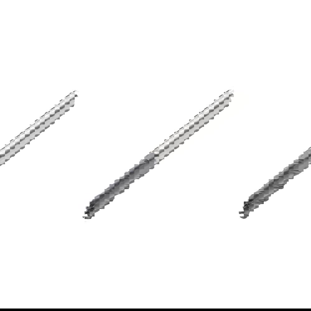 Ball End Mills; Mill Diameter (Inch): 1/4 ; Mill Diameter (Decimal Inch): 0.2500 ; Number Of Flutes: 4 ; End Mill Material: Solid Carbide ; Length of Cut (Decimal Inch): 1.0000 ; Length of Cut (Inch): 1