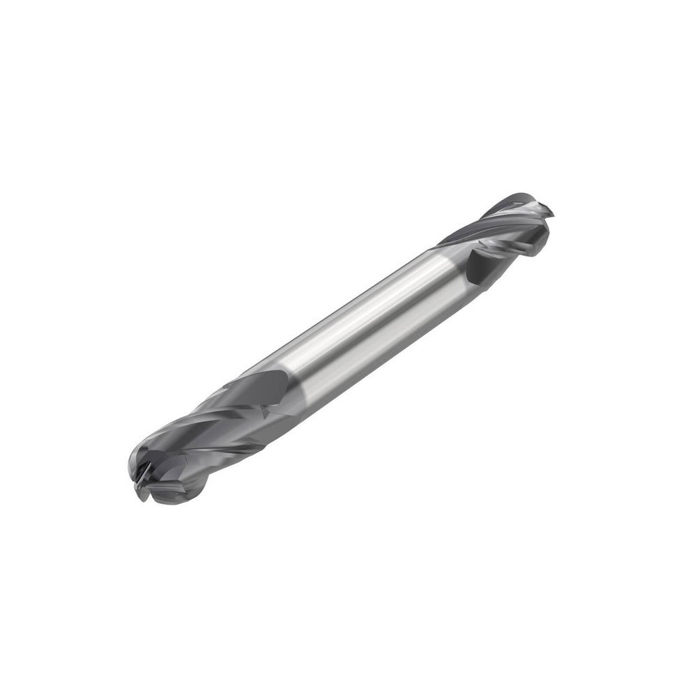 Ball End Mills; Mill Diameter (Inch): 1/8 ; Mill Diameter (Decimal Inch): 0.1250 ; Number Of Flutes: 4 ; End Mill Material: Solid Carbide ; Length of Cut (Decimal Inch): 0.2500 ; Length of Cut (Inch): 1/4