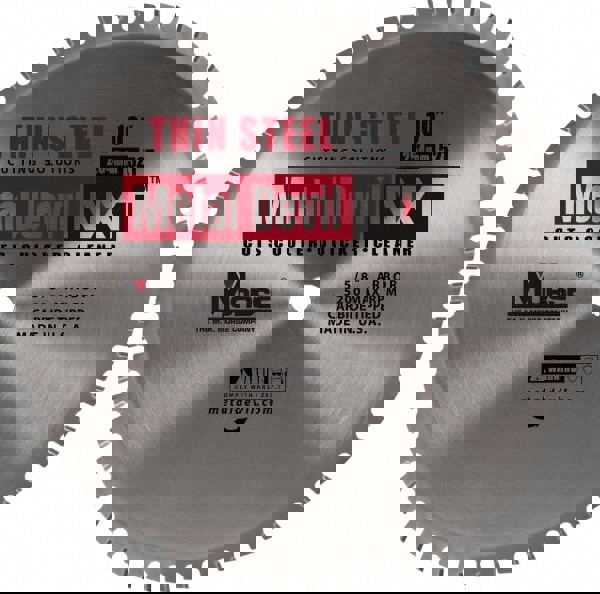 Wet & Dry Cut Saw Blade: 10