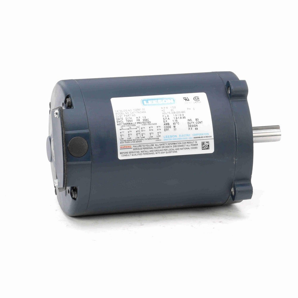 Three Phase AC Motor: TENV Enclosure