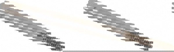 Thread Forming Tap: #2-56 UNC, Bottoming, High Speed Steel, Bright Finish