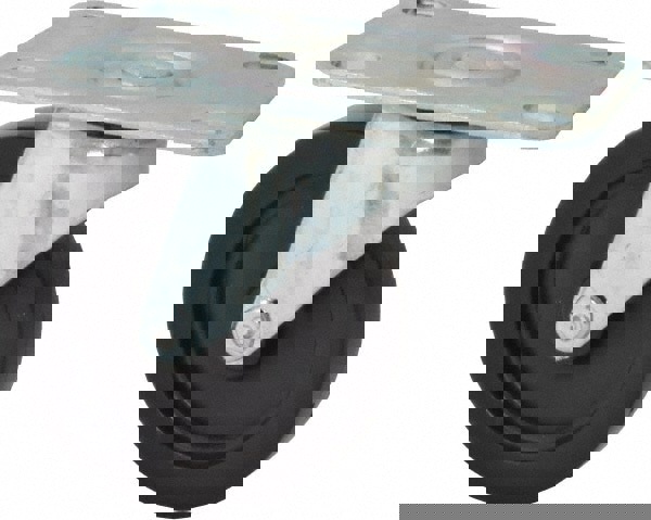 Swivel Top Plate Caster: Polyolefin, 3