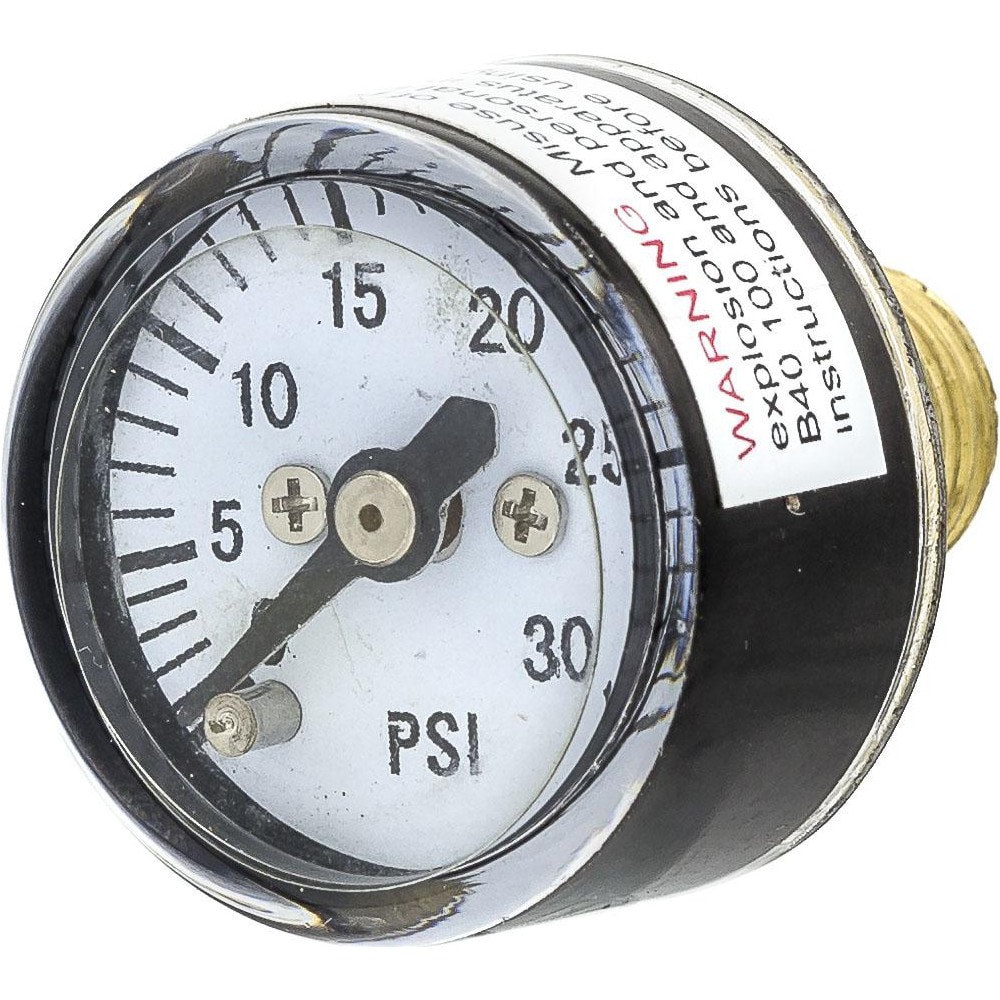 Pressure Gauges; Gauge Type: Utility Gauge ; Scale Type: Dual ; Accuracy (%): 3-2-3% ; Dial Type: Analog ; Thread Type: NPT ; Bourdon Tube Material: Bronze