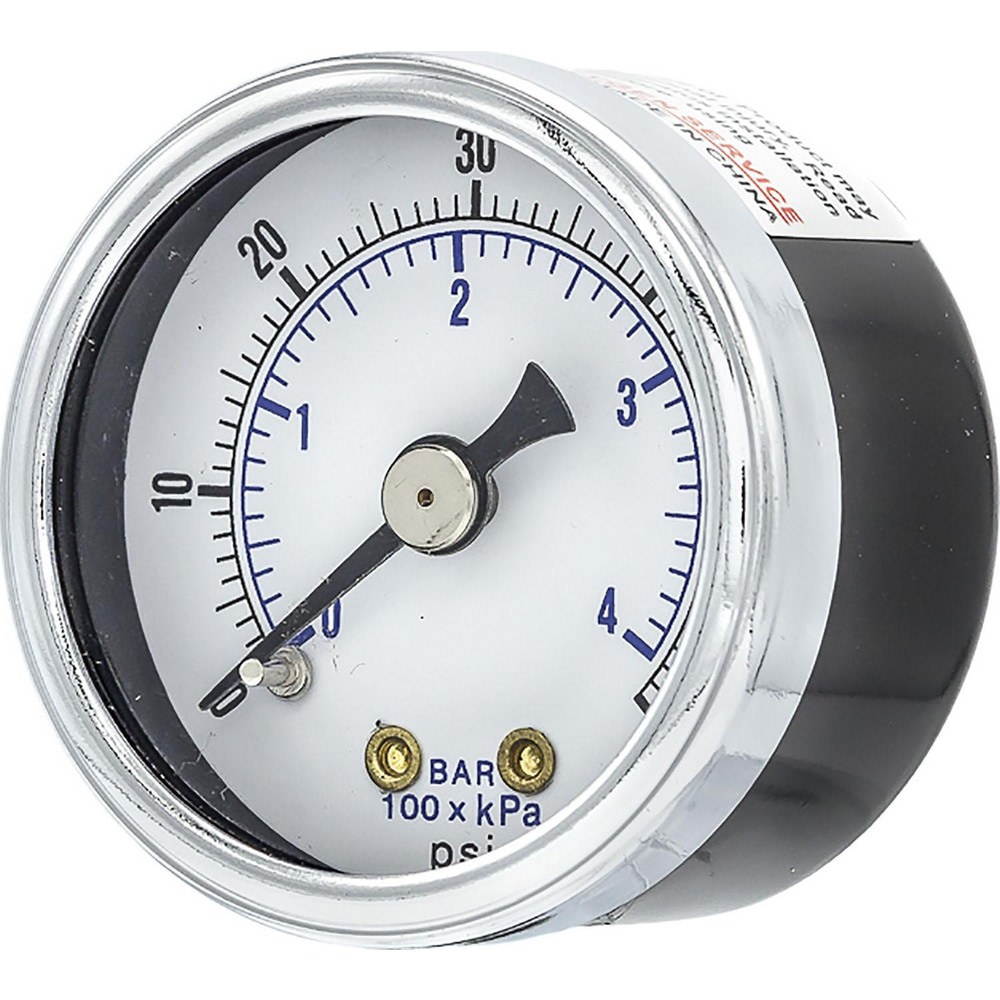 Pressure Gauges; Gauge Type: Utility Gauge ; Scale Type: Dual ; Accuracy (%): 3-2-3% ; Dial Type: Analog ; Thread Type: 1/4