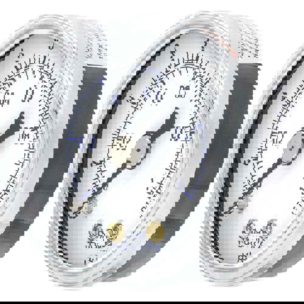 Pressure Gauge: 1-1/2