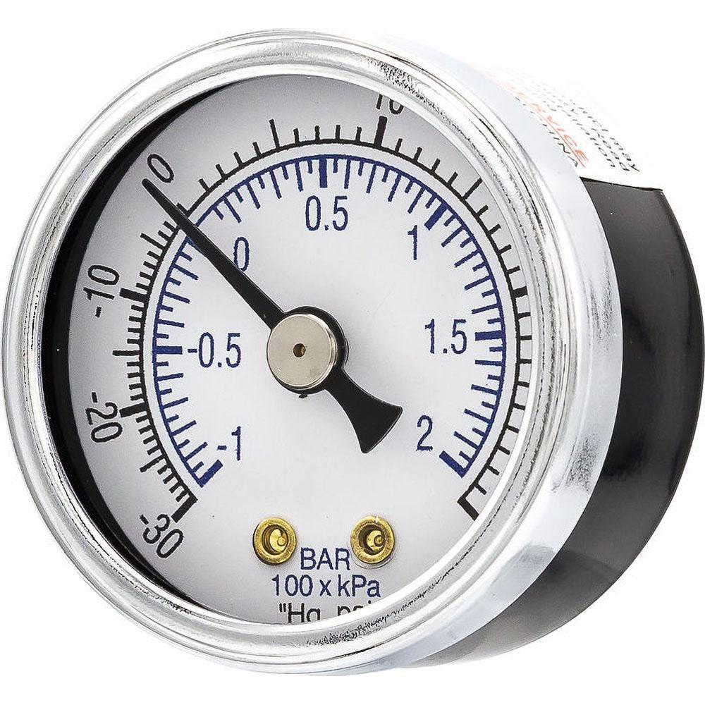 Pressure Gauges; Gauge Type: Utility Gauge ; Scale Type: Dual ; Accuracy (%): 3-2-3% ; Dial Type: Analog ; Thread Type: NPT ; Bourdon Tube Material: Bronze
