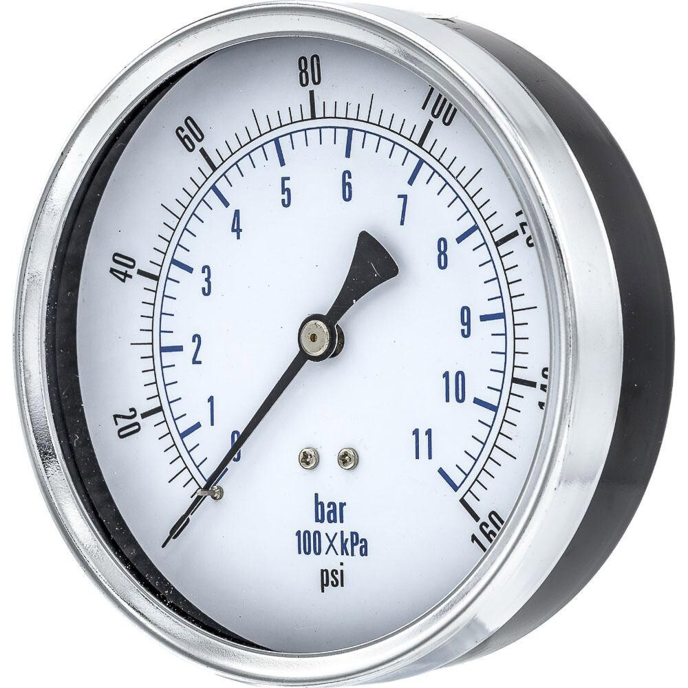 Pressure Gauges; Gauge Type: Utility Gauge ; Scale Type: Dual ; Accuracy (%): 3-2-3% ; Dial Type: Analog ; Thread Type: 1/4