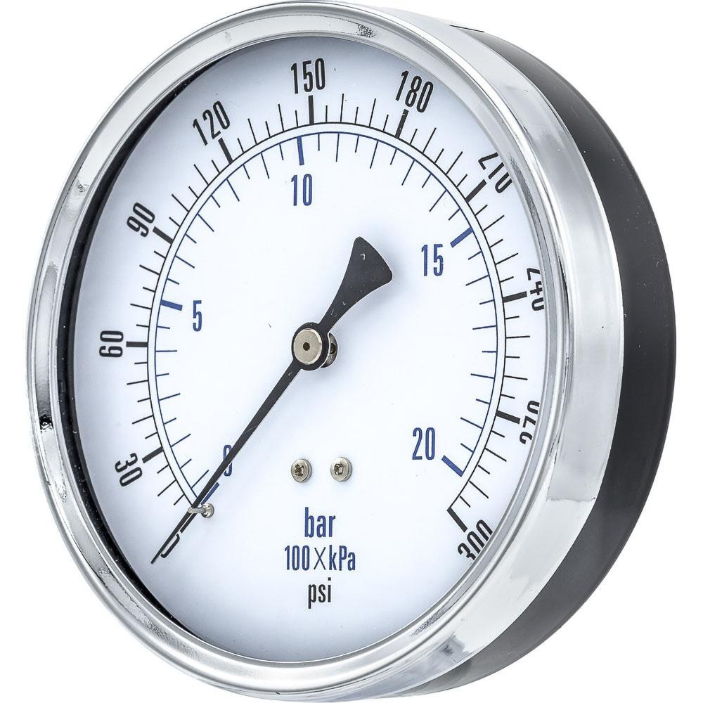 Pressure Gauges; Gauge Type: Utility Gauge ; Scale Type: Dual ; Accuracy (%): 3-2-3% ; Dial Type: Analog ; Thread Type: 1/4