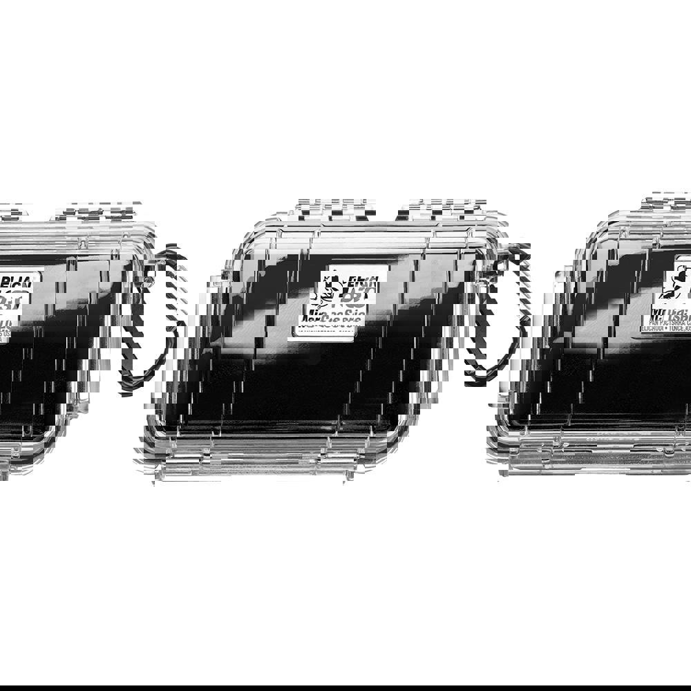 1030 MICRO CASE BLK W/CLEAR LID LINER 6