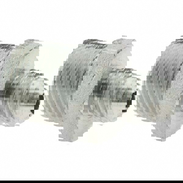 Steel Flared Tube Connector: 1/4