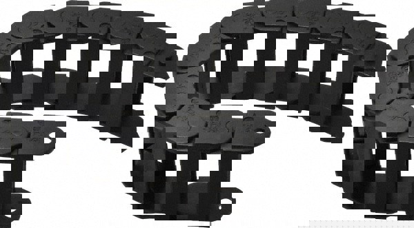 1 Ft. Long, Igumid G, Fixed Open Cable and Hose Carrier