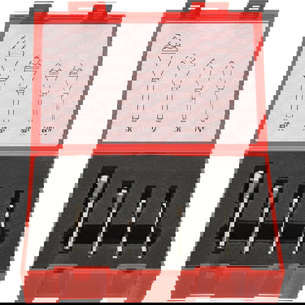 Countersink Set: 4 Pc, 5/16 to 5/8