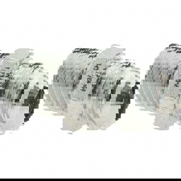 Steel Flared Tube Connector: 3/8