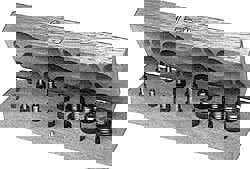 Tapped Hole Location Gage Sets; Thread Size Range: #10-24 to 5/8-11 ; Thread Size: #10-24; 1/2 in - 13; 1/4 in - 20; 3/8 in - 16; 5/16 in - 18; 5/8 in - 11; 7/16 in - 14