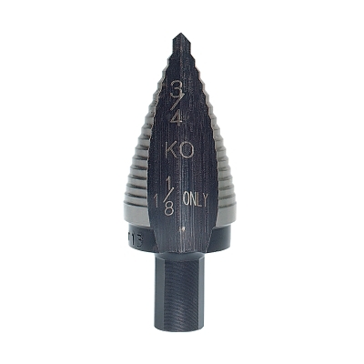 Step Drill Bit: 1-1/8