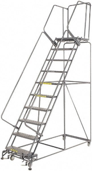 10-Step Steel Step Ladder: 133