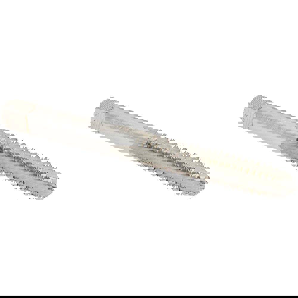 Straight Flute Tap: 1/4-20 UNC, 4 Flutes, Plug, 3B Class of Fit, High Speed Steel, Bright/Uncoated