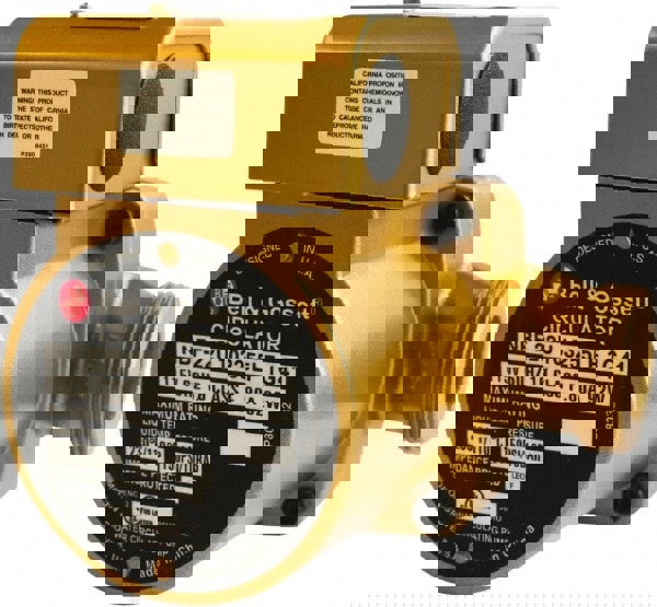 0.05 hp, 1 Phase, Bronze Housing, Noryl Impeller, Inline Circulator Pump