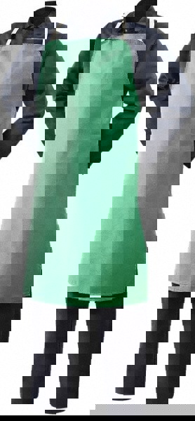 Bib Apron: 10 oz, Cotton, Tie Waist & Neck Strap Closure