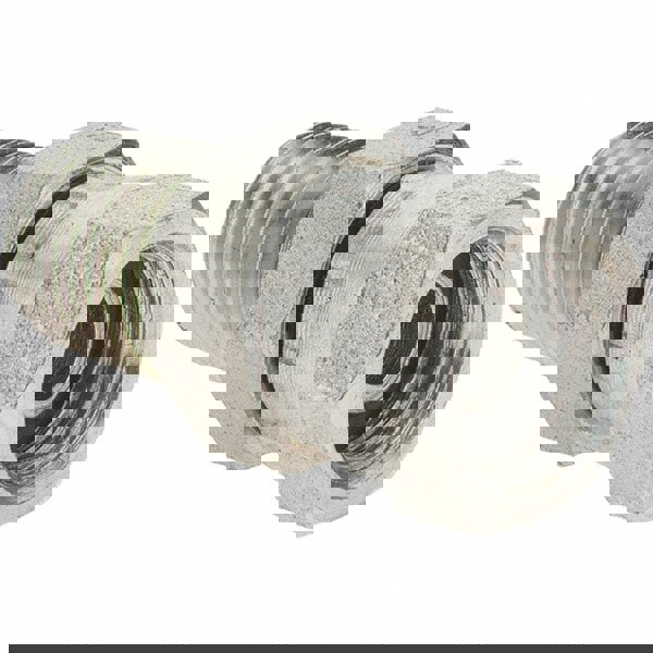 Industrial Pipe Straight Swivel Adapter: 1/4-18 Female Thread, 1/4-18 Male Thread, FNPSM x MNPTF