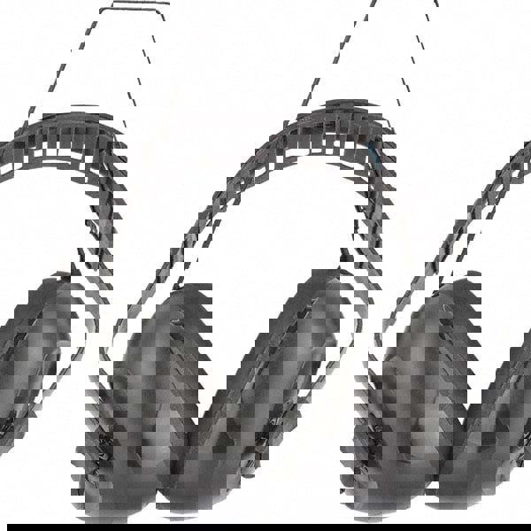 Earmuffs: 25 dB NRR Behind the Neck, 25 dB NRR Under the Chin, Foam Cushion