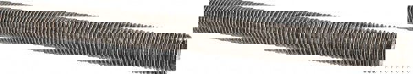 Threaded Rod: 7/16-20, 3' Long, Stainless Steel, Grade 304 (18-8)