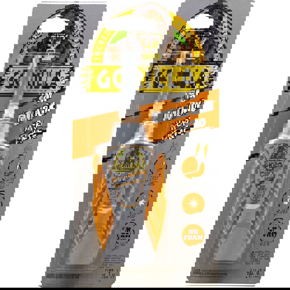 Glue; Glue Type: All Purpose Glue ; Container Size: 5 g ; Container Type: Cartridge ; Working Time: 5 min ; Color: Clear ; Full Cure Time (Hours): 24.00