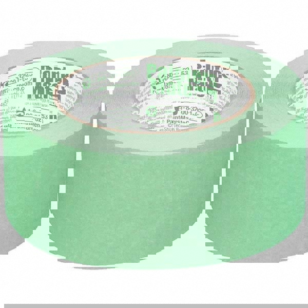 Painter's Tape: 48 mm Wide, 55 m Long, 4.6 mil Thick, Green