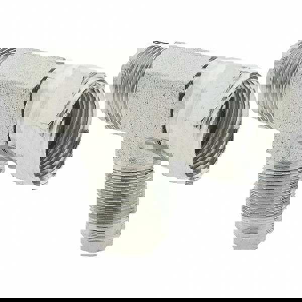 Steel Flared Tube Swivel Run Tee: 1/2