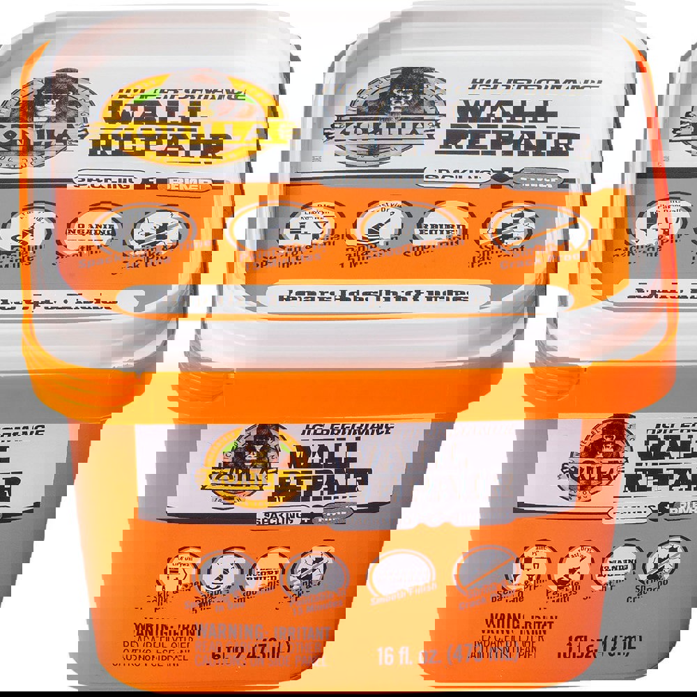 Drywall & Hard Surface Compounds; Product Type: Drywall & Plaster Repair ; Color: White ; Container Size: 16 oz ; Container Type: Tub ; Coverage: 1 sq in per oz ; VOC Content (g/L): 1