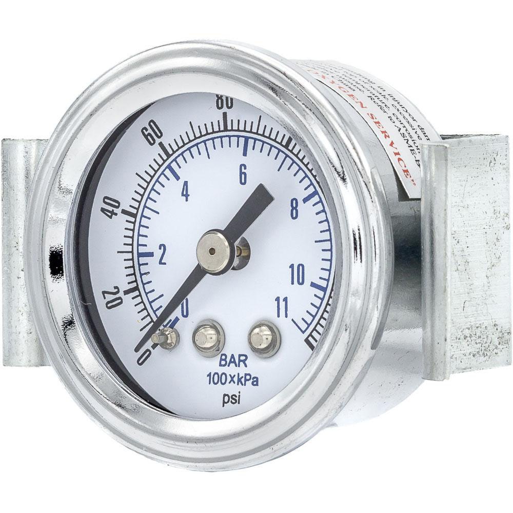 Pressure Gauges; Gauge Type: Utility Gauge ; Scale Type: Dual ; Accuracy (%): 3-2-3% ; Dial Type: Analog ; Thread Type: NPT ; Bourdon Tube Material: Bronze